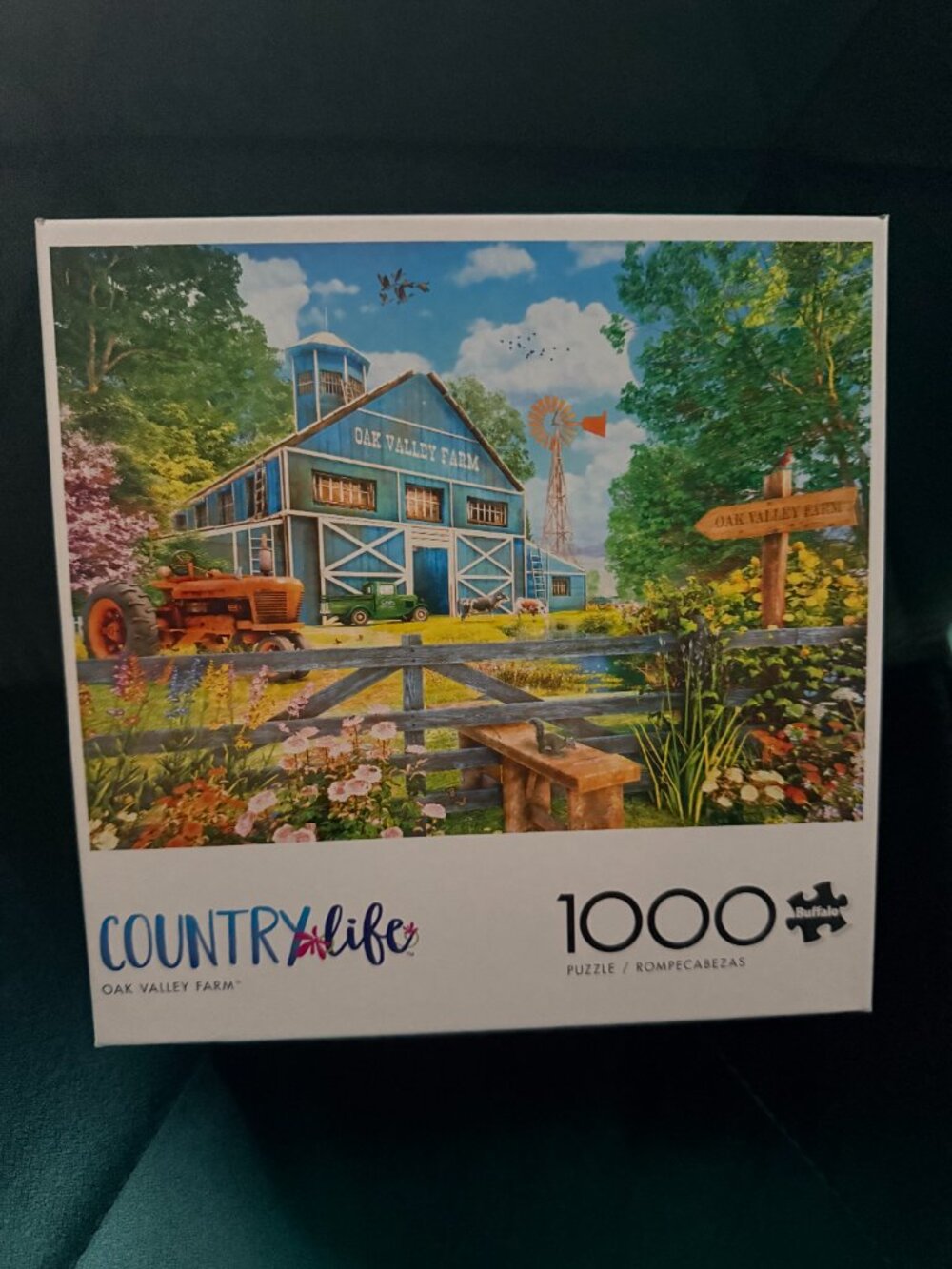 Buffalo Games - Country Life - Oak Valley Farms 1000 piece puzzle